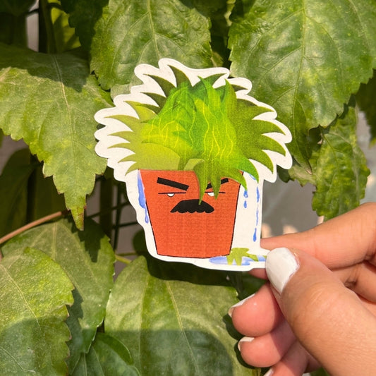 plant boss sticker