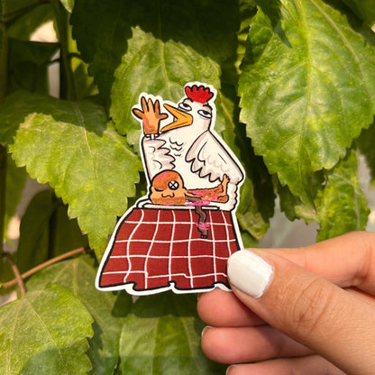 gucci cow sticker