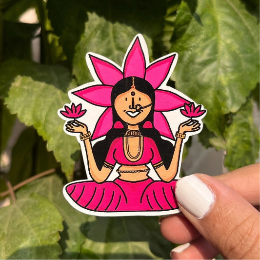 Lakshmi ji sticker