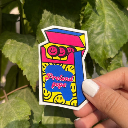pretend pops sticker